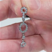 Orecchini Vidali Gioielli Donna Pendenti in Argento ORAR-116-34 - ORAR-116-34
